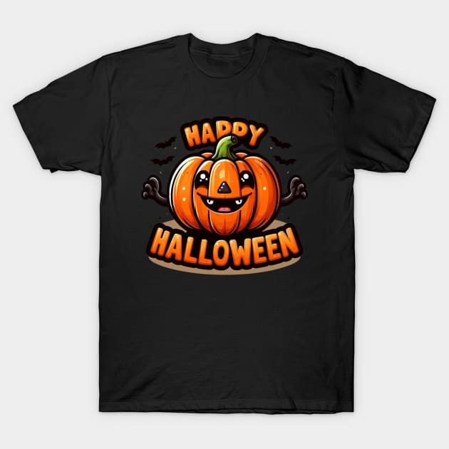 Happy Hallowen T-Shirt by EKLZR